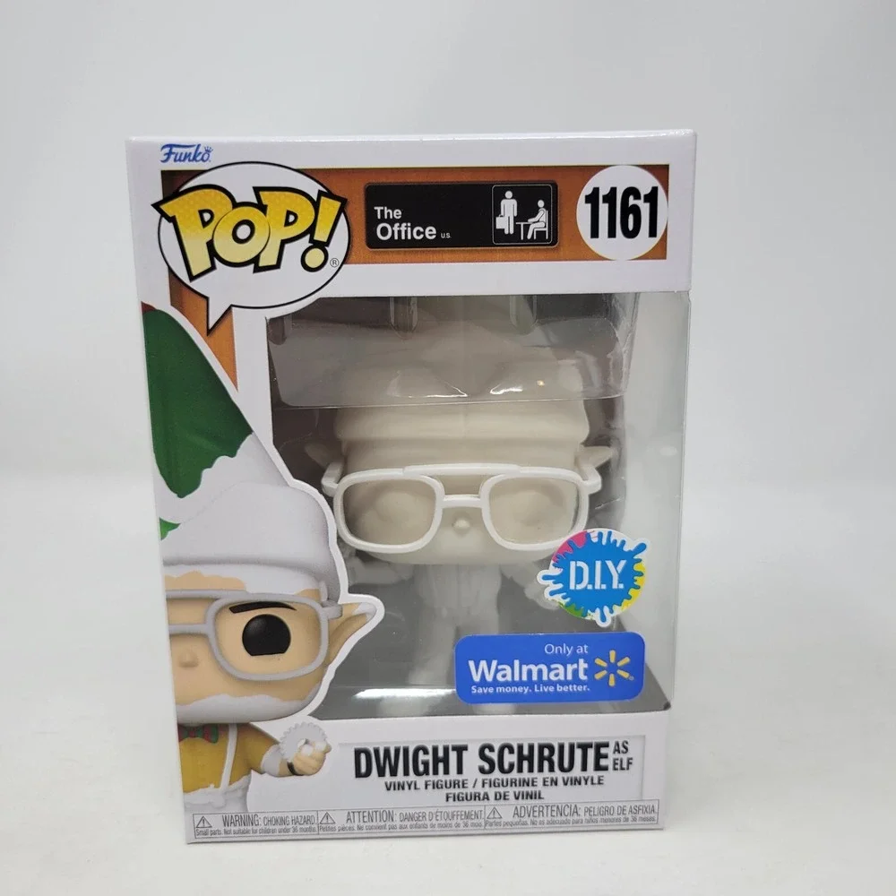 Funko POP Television The Office Dwight Schrute As Elf 1161 DIY‎ Exclusive